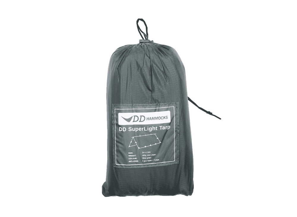 DD Hammocks Superlight Tarp - Olive Green