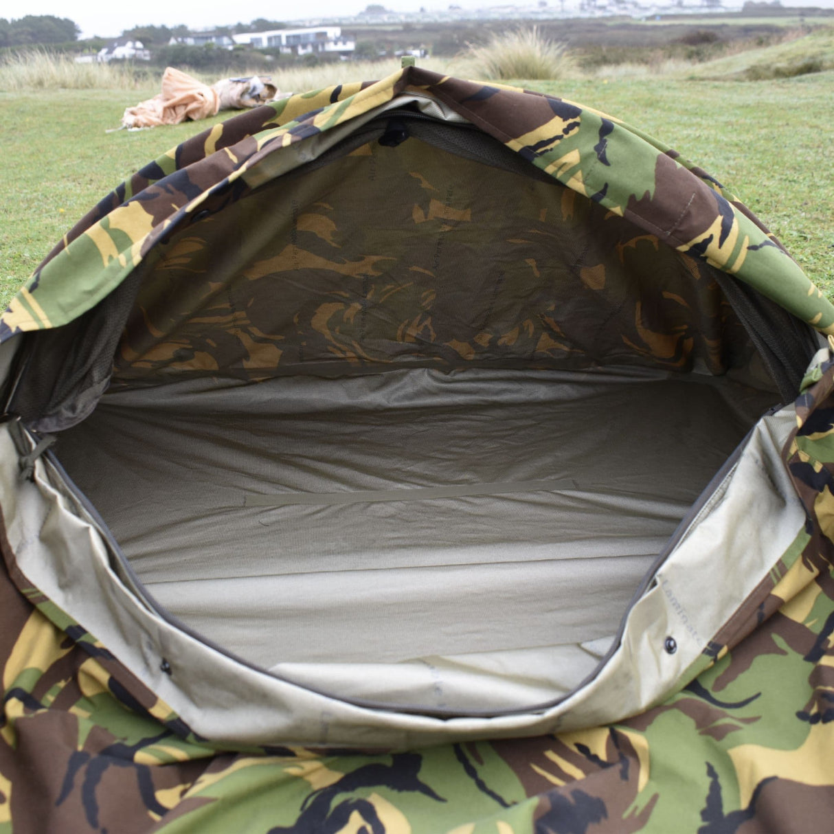 Dutch Army Hooped Bivi Bag GoreTex Camouflage