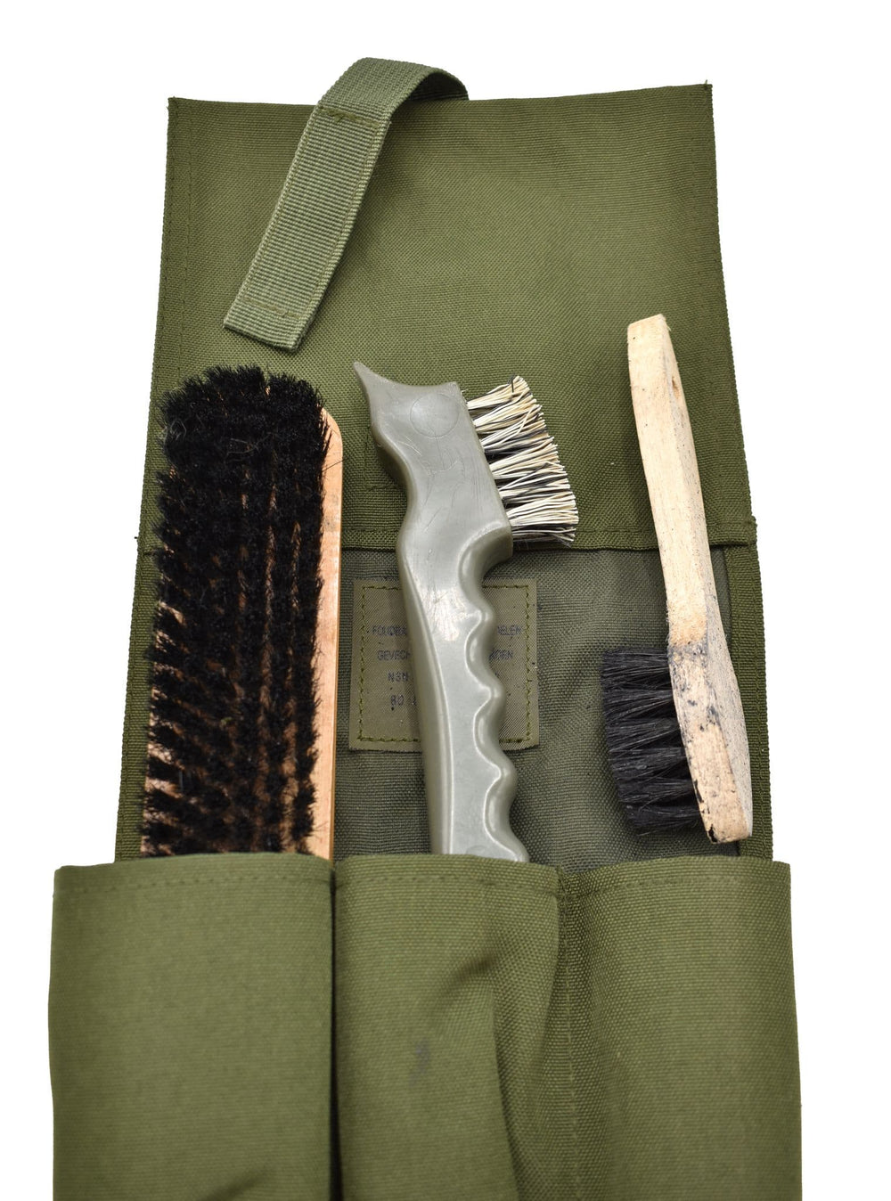 Dutch Military Three Piece Boot Cleaning Brush Kit