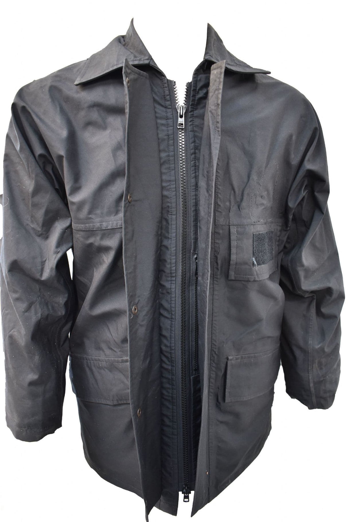 Ex Military Black Waterproof Jacket - Style 38