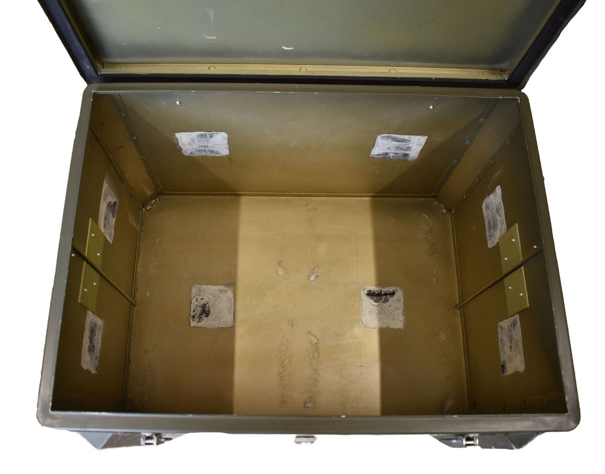 Ex Military Large Olive Metal Storage Case