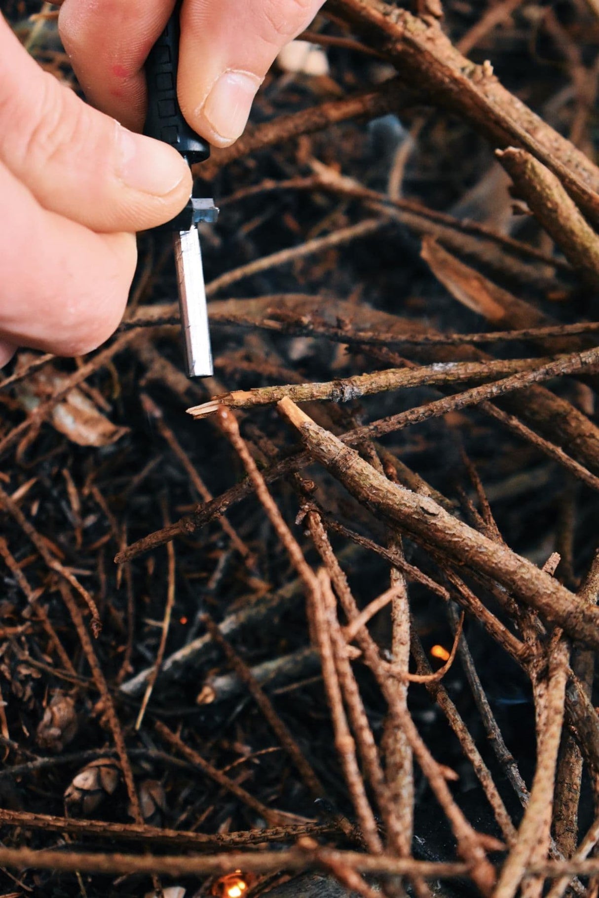 Exotac Polystrike fire starter - Black