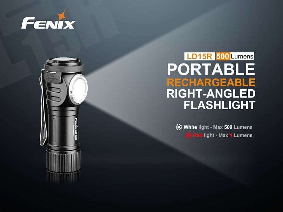 Fenix LD15R Rechargeable 500 Lumen Torch