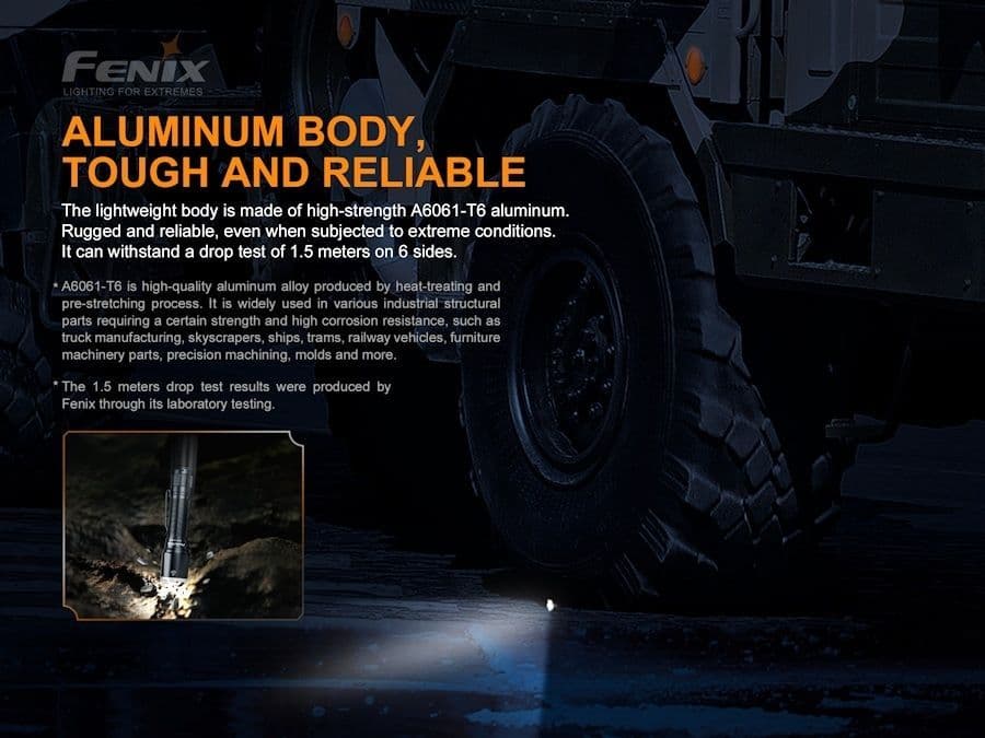 Fenix TK16 V2.0 3100 Lumen Rechargeable Torch