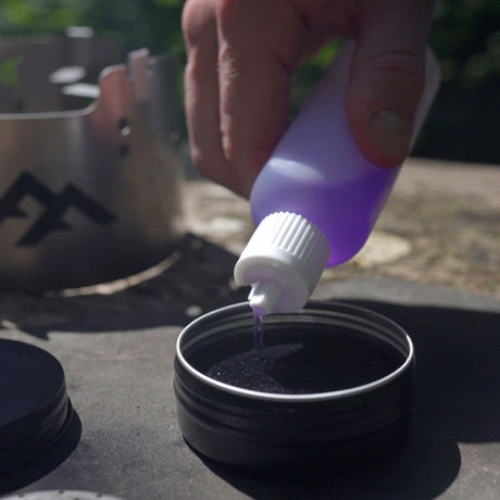 Forest Fundamentals Alcohol Fuel Bottles Methylated Spirit Bottles - Leak Proof & Easy Pouring