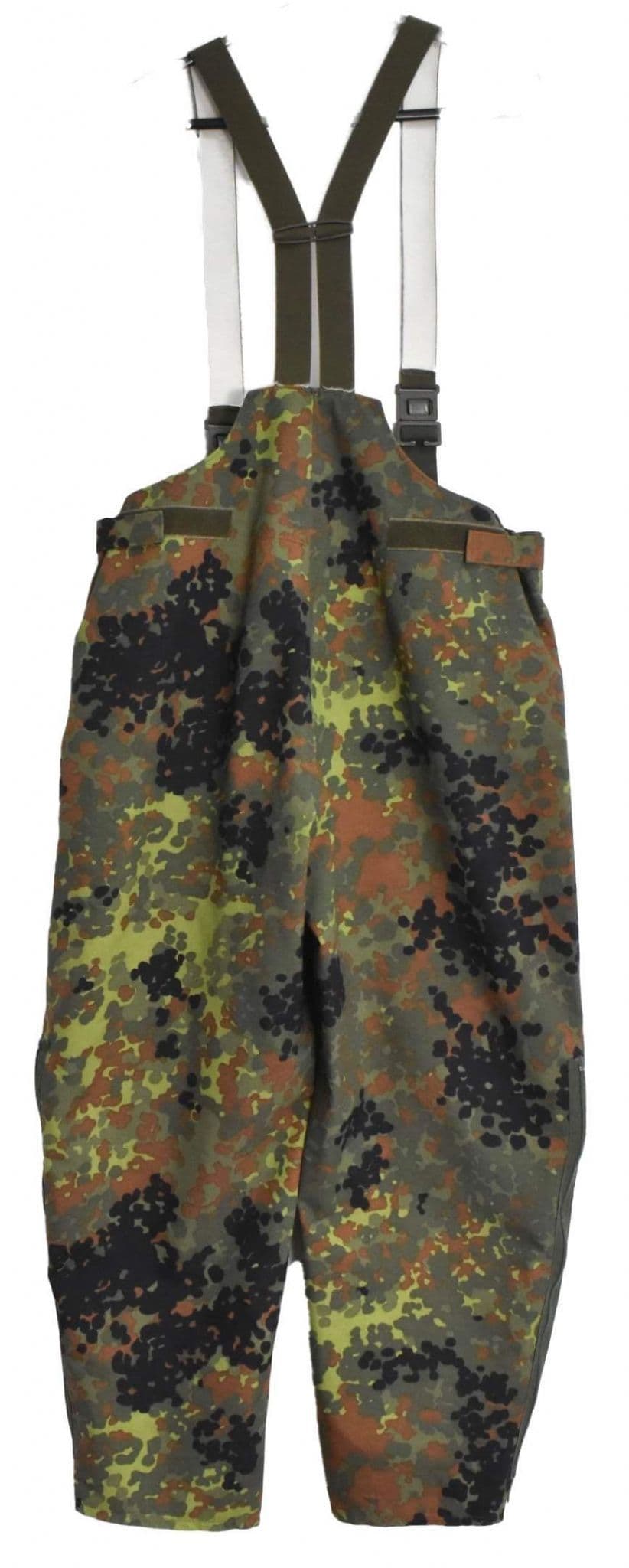 German Flecktarn Camo Gore-Tex Bib & Brace Trousers