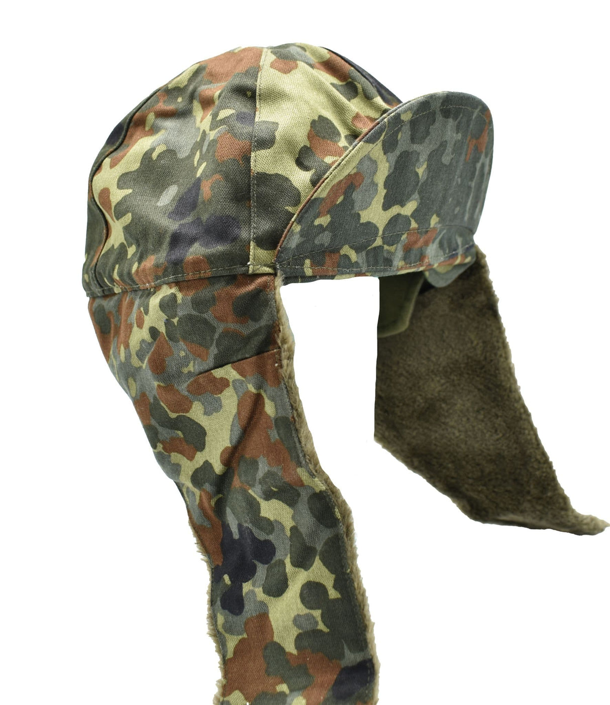 German Military Flecktarn Camouflage Winter Hat