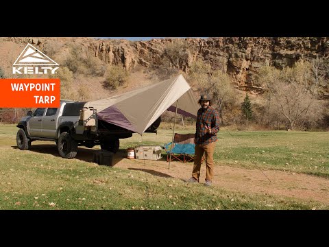 Kelty Waypoint Vehicle Tarp Shelter - Reflecting Pond/Gingerbread