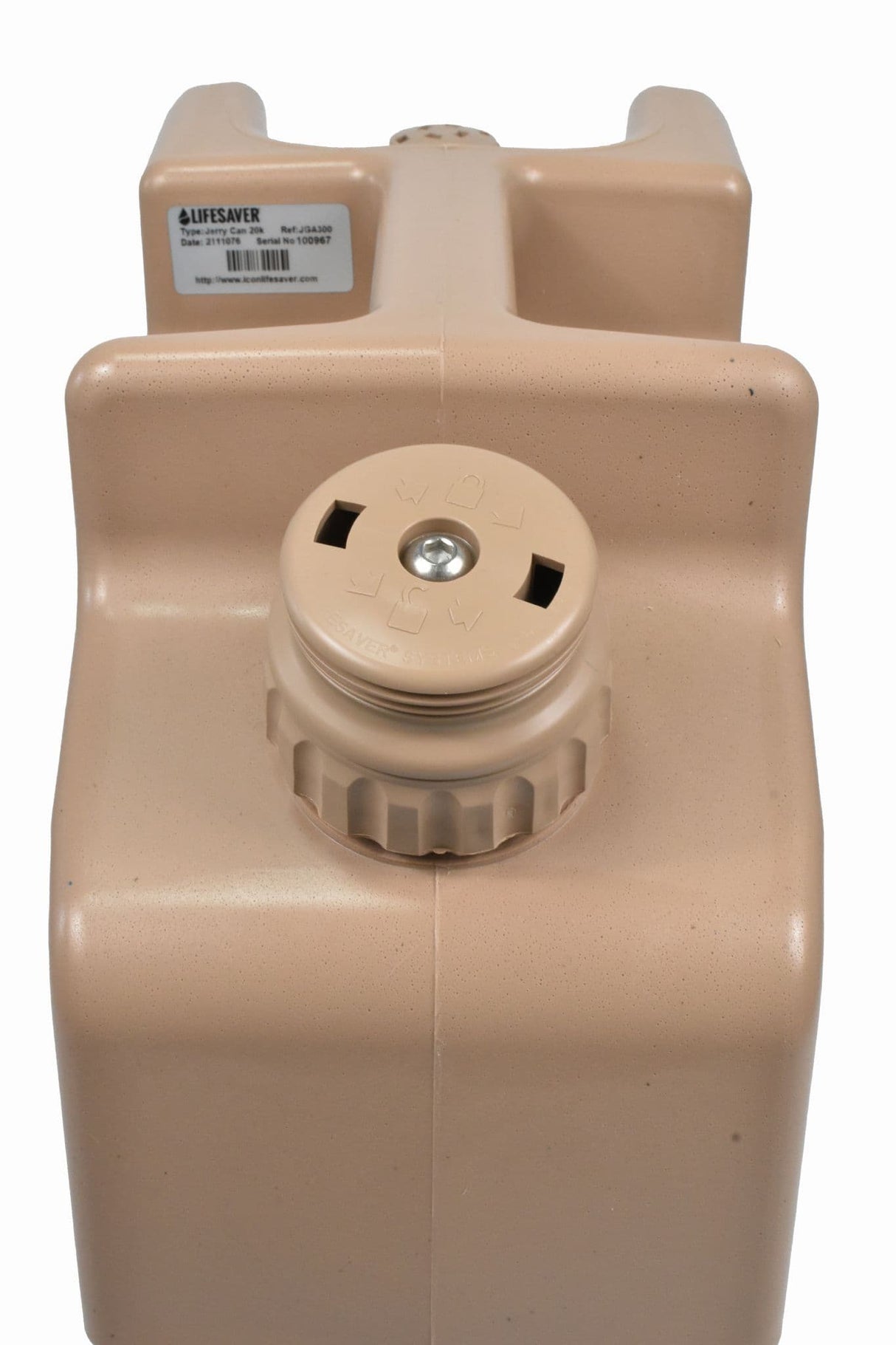 Icon Lifesaver 20000UF Water Purification Jerry Can - Tan