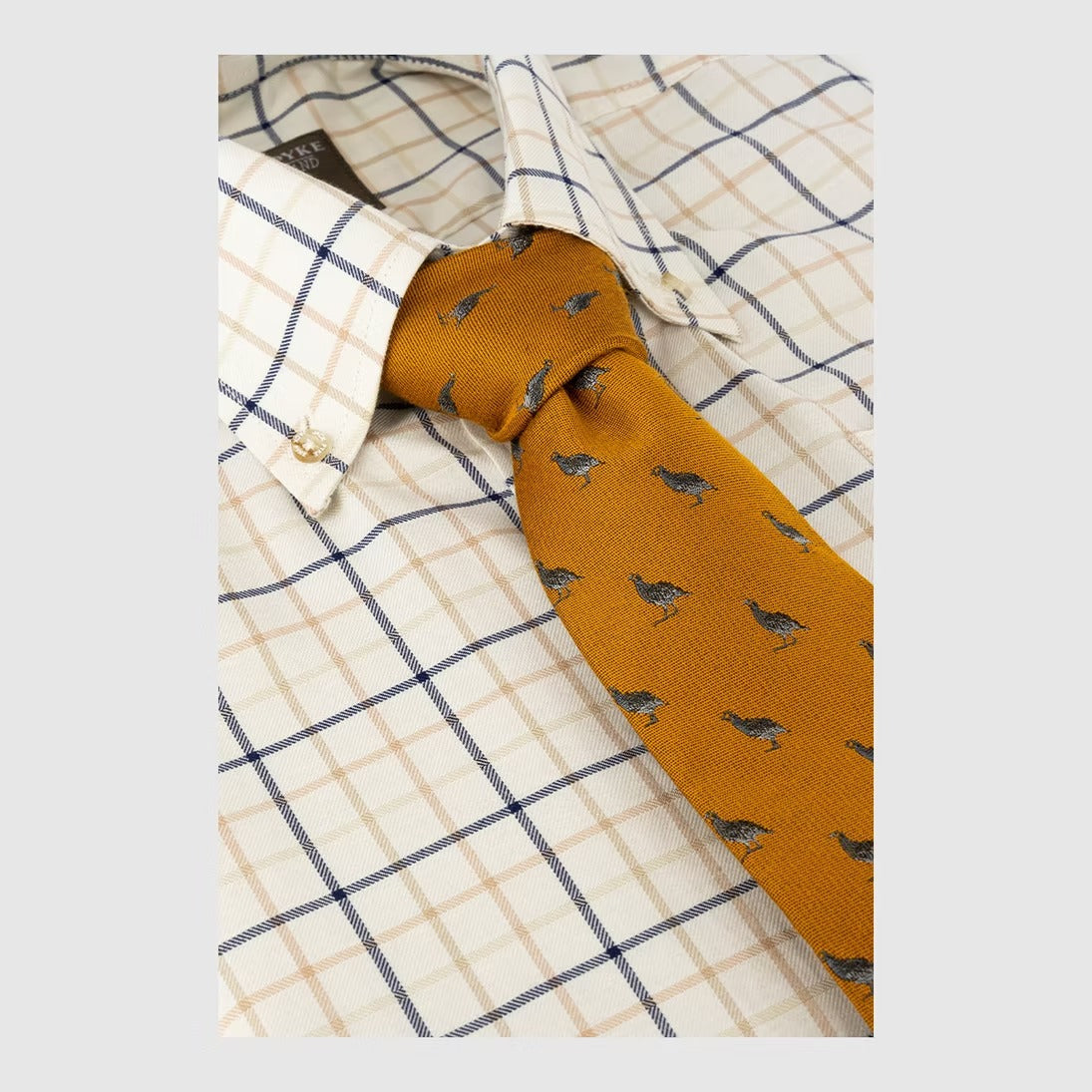 Jack Pyke Silk Tie Partridge
