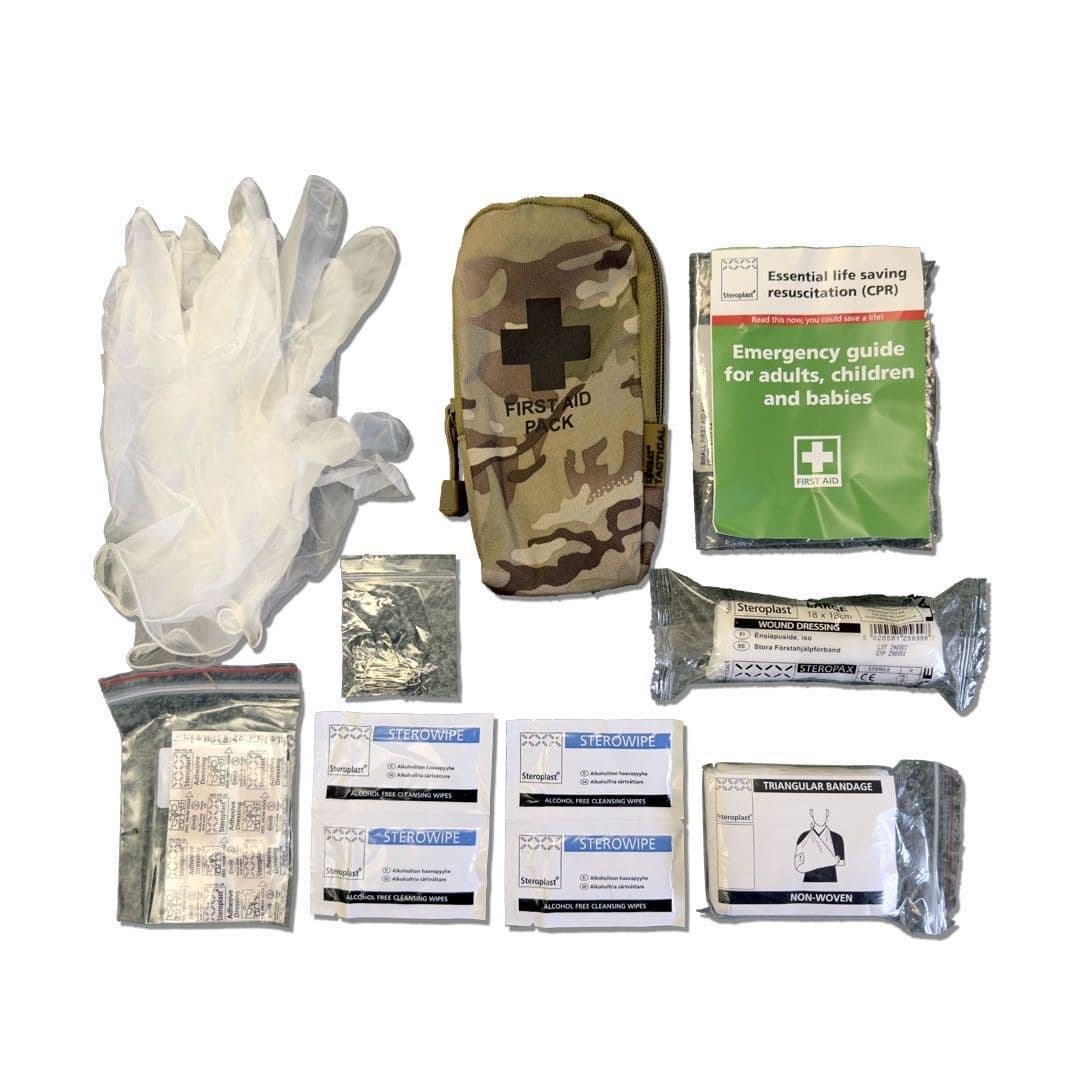Kombat Emergency First Aid Kit - DPM