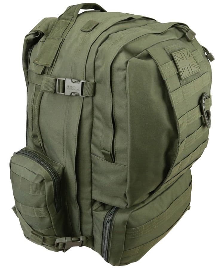 Kombat UK 60L Viking Patrol Pack Bag - Olive Green