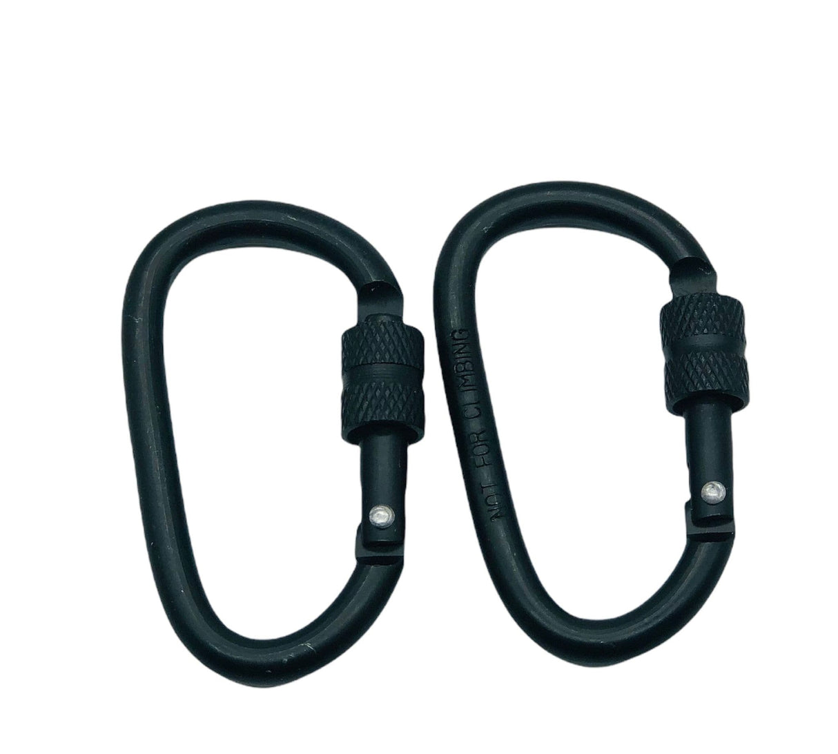 Kombat UK 6mm Locking Carabiners x2