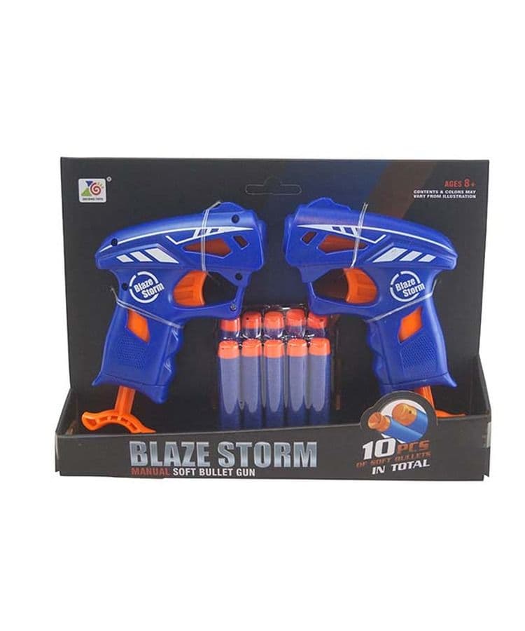 Kombat UK Blaze Storm Double Pistol Set - Toy Gun