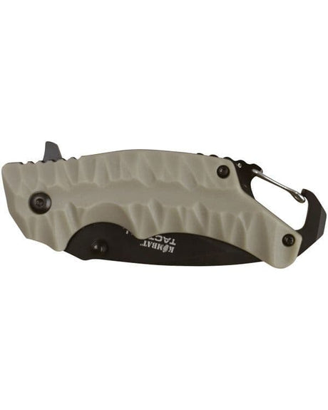 Kombat UK Elite Gator Folding Lock Knife - Coyote