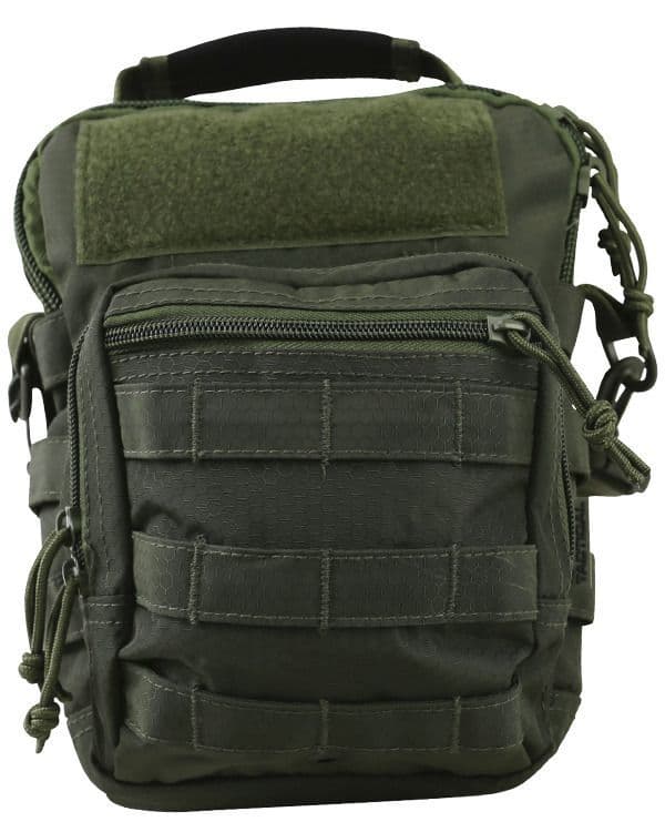 Kombat UK Hex-Stop Explorer Shoulder Bag - Olive Green