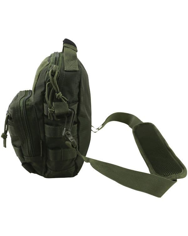 Kombat UK Hex-Stop Explorer Shoulder Bag - Olive Green