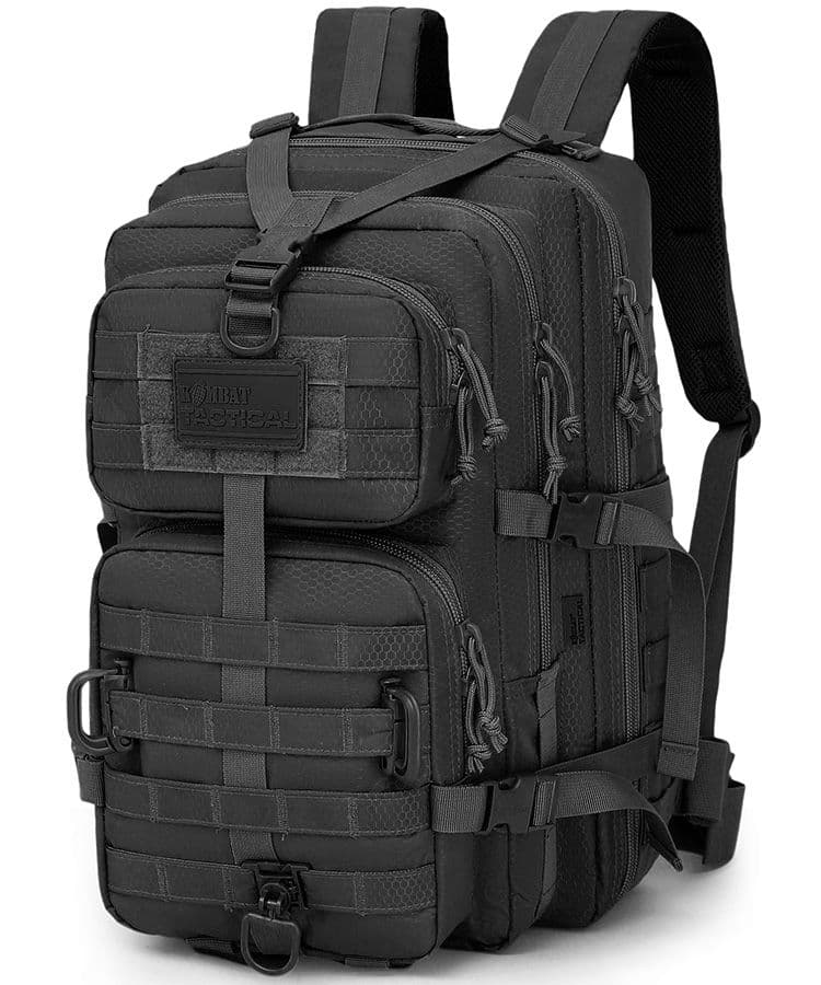 Kombat UK Hex-Stop Reaper Backpack - 40 Litres - Black