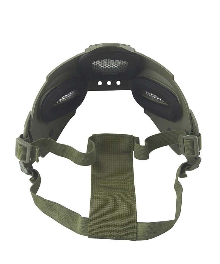 Kombat UK Iron Warrior Tactical Face Mask - Olive