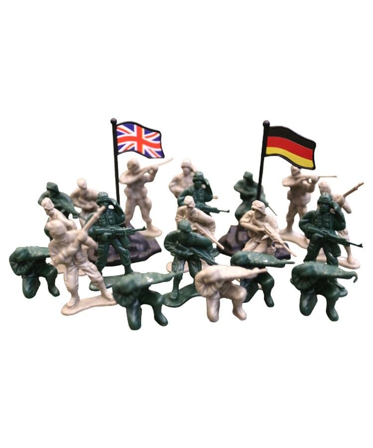 Kombat UK Kombat Force Pack of Toy Soldiers - 40 Pieces