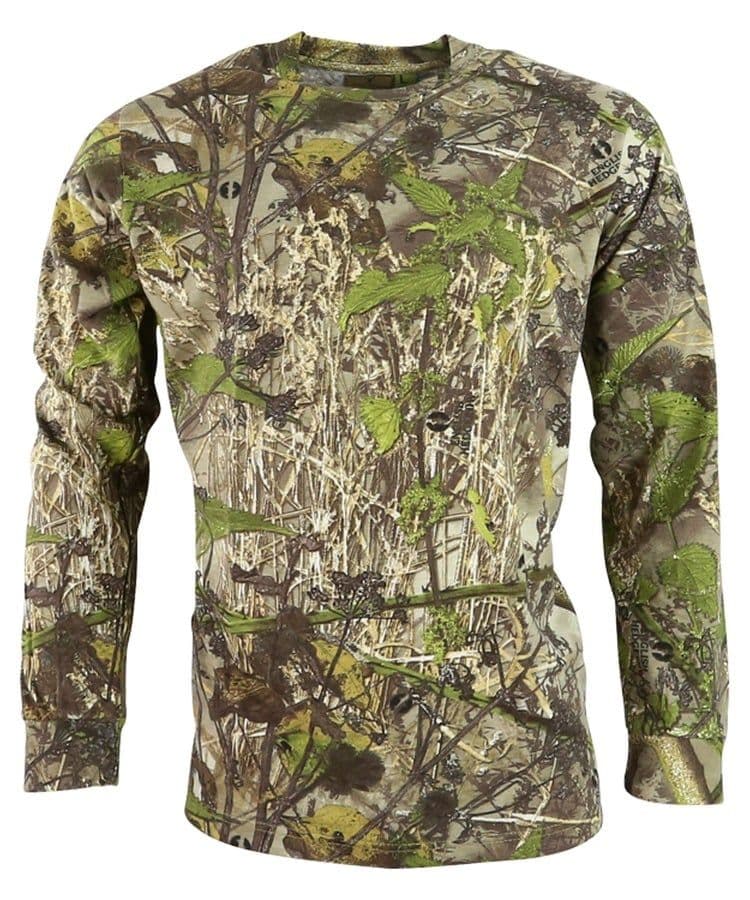 Kombat UK Long Sleeve T shirt in English Hedgerow Camo