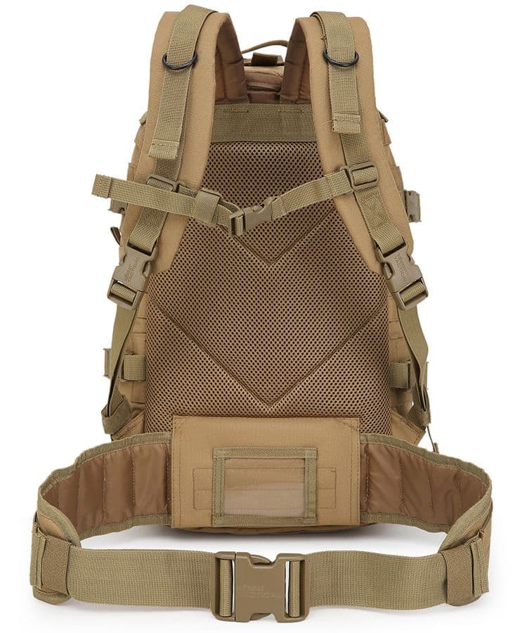 Kombat UK Medium Molle Assault Pack - 40 Litre Capacity - Coyote Brown
