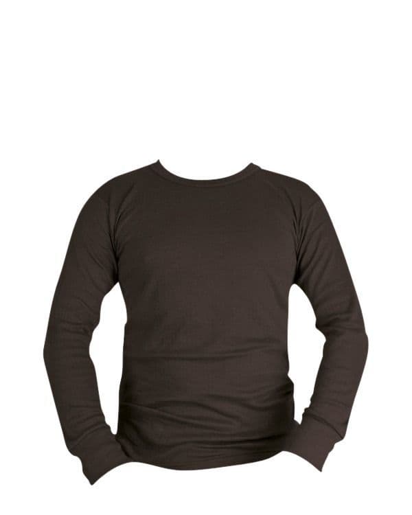 Kombat UK Military Thermal Long Sleeve Top - Black