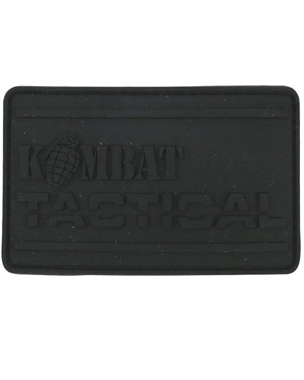 Kombat UK PVC Tactical Patch - Black