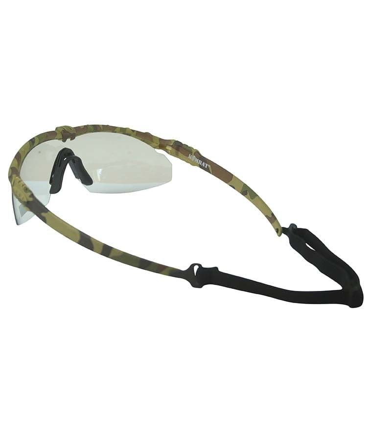 Kombat UK Ranger Camouflage Glasses with Clear Lenses