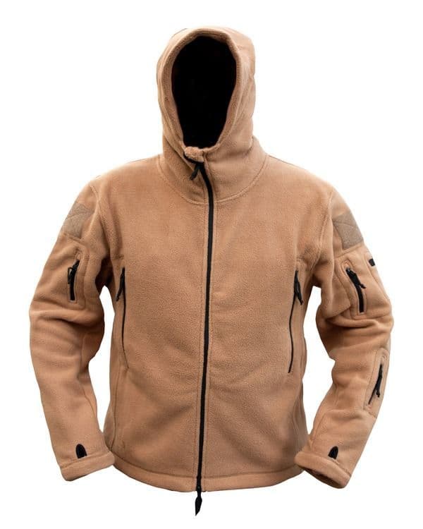 Kombat UK Recon Fleece Hoodie in Coyote