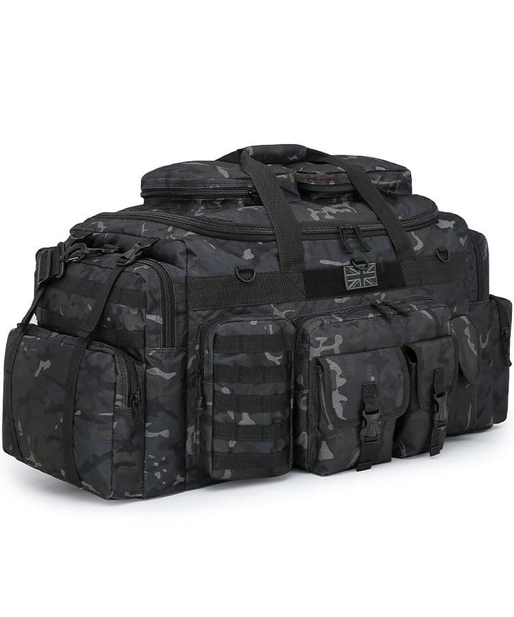 Kombat UK Saxon Holdall - 125 Litre - Black BTP