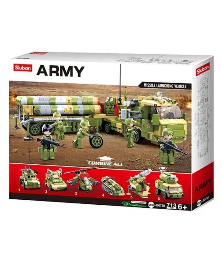 Kombat UK Sluban 6-in-1 Launching Vehicle - B0758