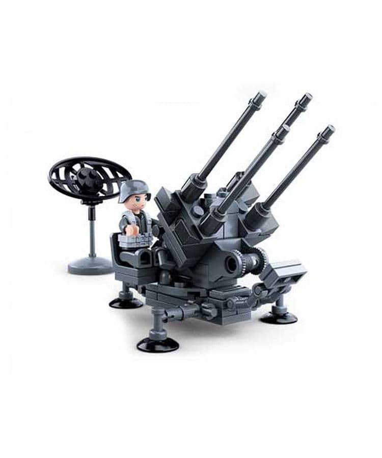 Kombat UK Sluban Anti-Aircraft Gun Model Kit- B0680D
