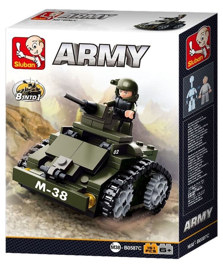Kombat UK Sluban Armoured Car Building Kit - B0587C