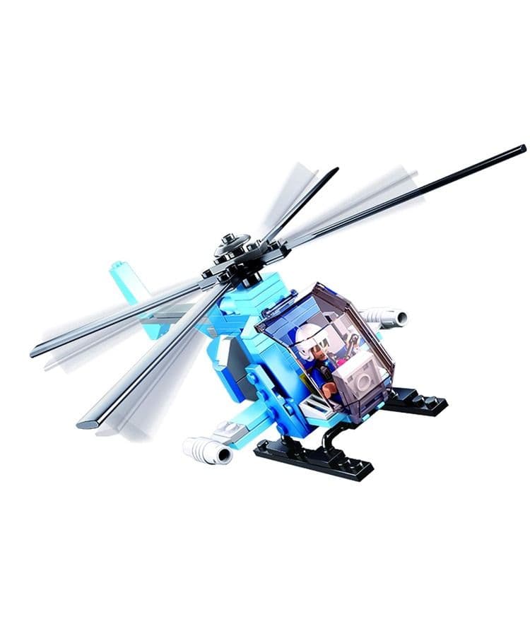 Kombat UK Sluban MH6 Helicopter Model Kit - B0666A