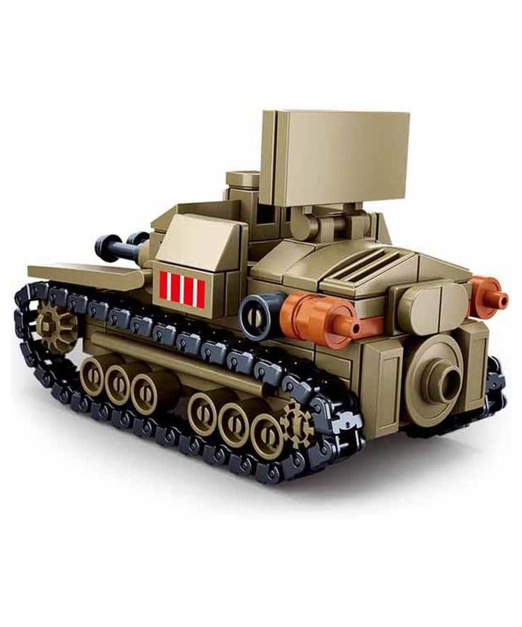 Kombat UK Sluban Small Italian Tank Model Kit - B0709