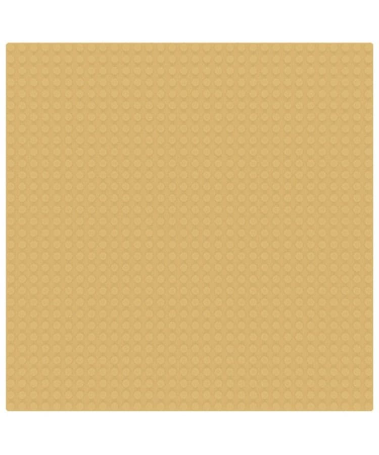 Kombat UK Sluban Building Blocks Base Plate - Sand - B0833A