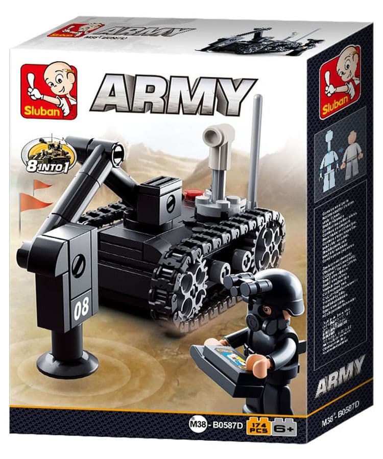 Kombat UK Sluban Mine Sweeper Building Blocks Set - B0587D