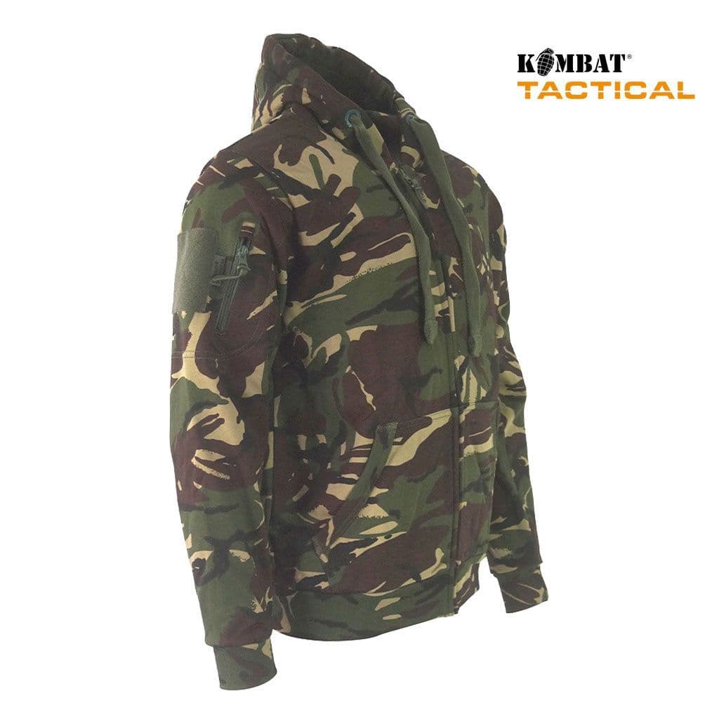 Kombat UK Spec-Ops Full Zip Hoodie in DPM Camo