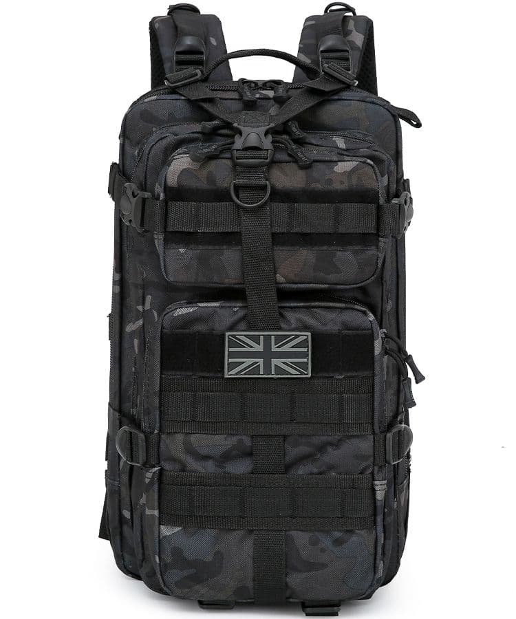 Kombat UK Stealth Pack - 25 Litre - BTP Black Backpack