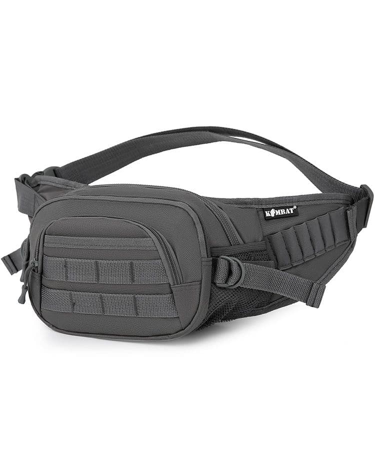 Kombat UK Summit 3 Litre Waist Bag In Gunmetal Grey