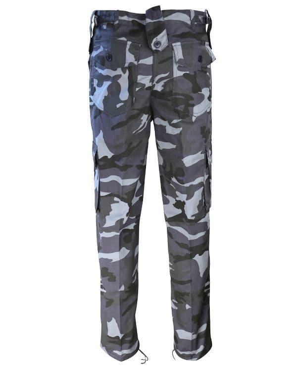 Kombat UK Trousers in Midnight Blue Camo