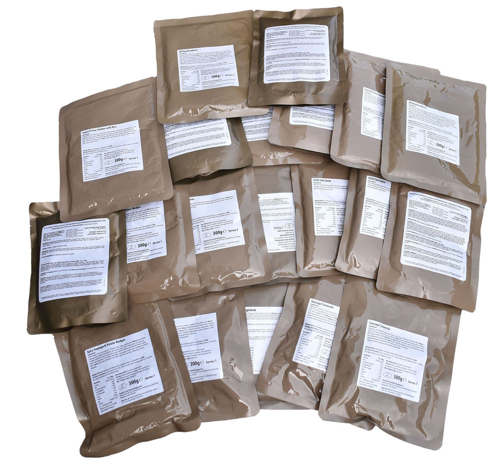 Military Ration Meat Main Meals x 20