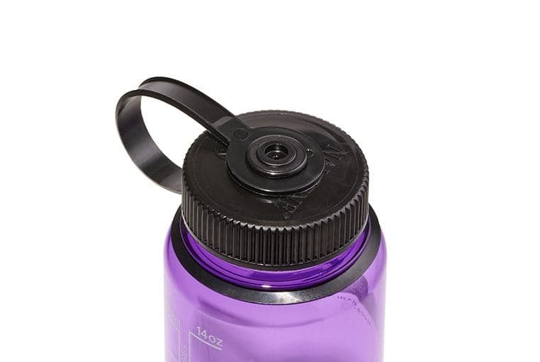 Nalgene 16oz / 0.5L Wide Mouth Sustain Water Bottle - Purple with Black Cap