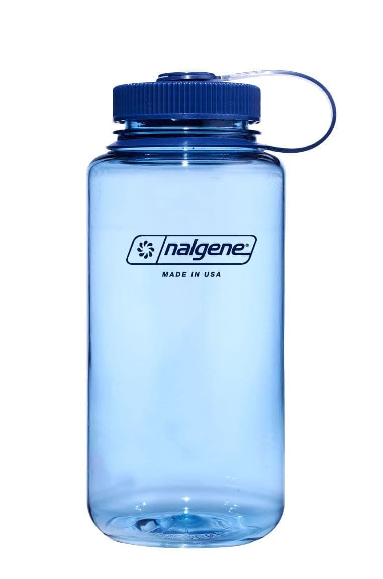 Nalgene 32oz / 1L Wide Mouth Sustain Water Bottle - Baby Blue