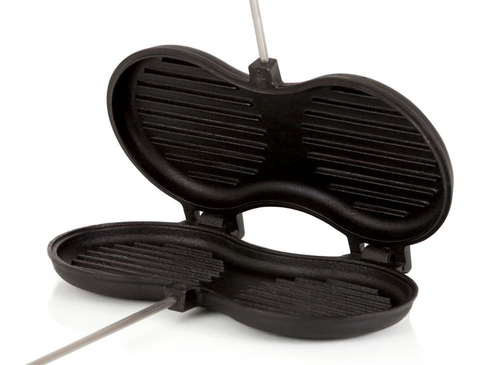 Petromax Cast Iron Double Burger Iron Cooker