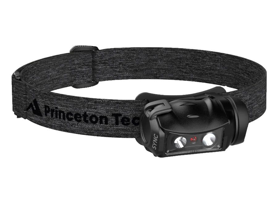 Princeton Tec Sync LED 200 Lumen Head Torch - Onyx Black