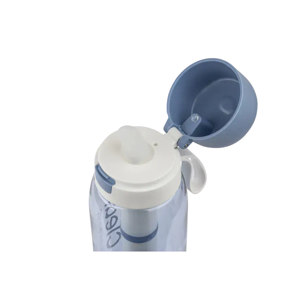 Pure Clear Active Water Filter Bottle - Blue