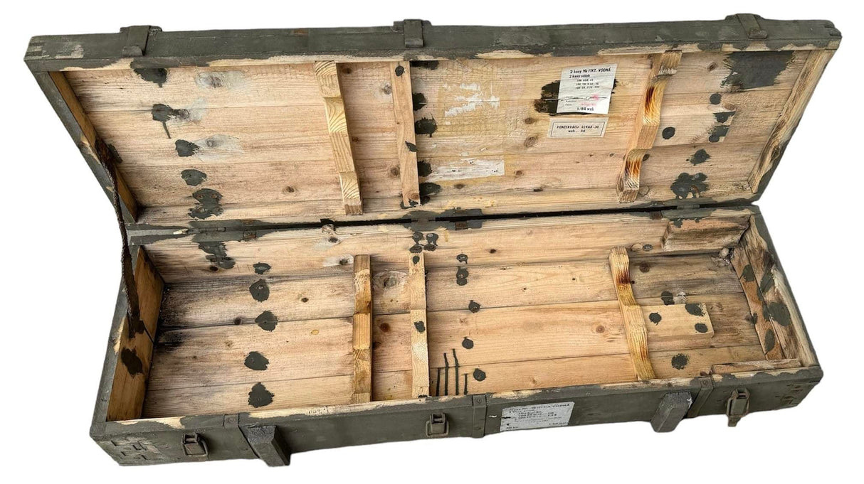 Soviet Military Massive Wooden Crate
