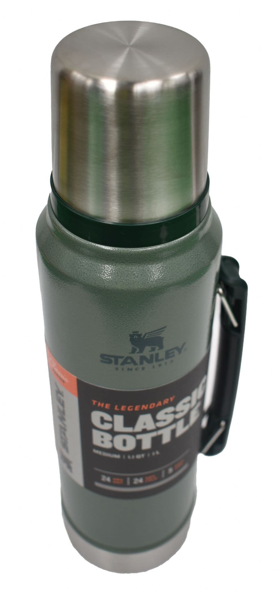 Stanley Classic Vacuum Insulated Bottle 1.0 Litres - Hammertone Green